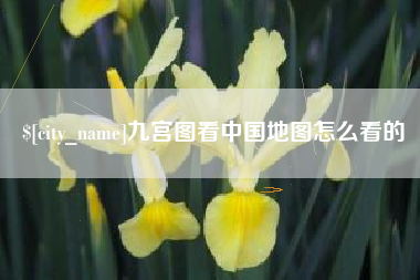 保山九宫图看中国地图怎么看的