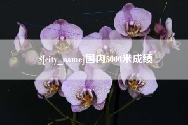 保山国内5000米成绩