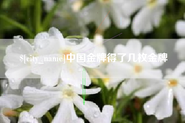 保山中国金牌得了几枚金牌