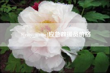 保山应急救援员价格