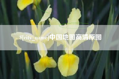 保山中国地图高清原图