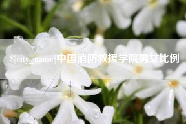 保山中国消防救援学院男女比例