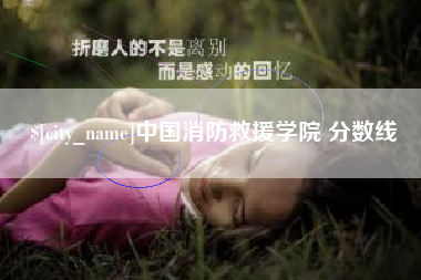 保山中国消防救援学院 分数线