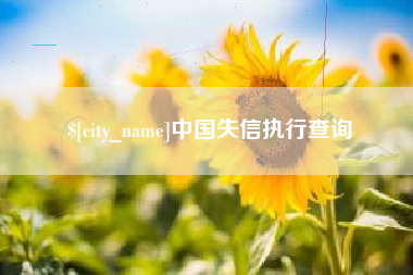 保山中国失信执行查询