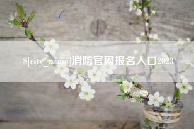 保山消防官网报名入口2023