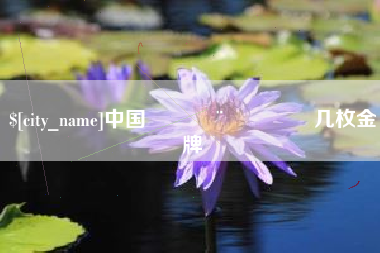 保山中国🇨🇳几枚金牌