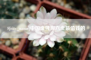 保山中国金牌哪六金最值钱的