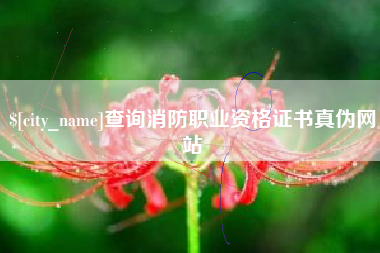 保山查询消防职业资格证书真伪网站