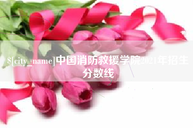 保山中国消防救援学院2021年招生分数线