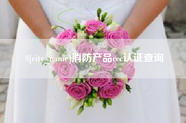保山消防产品ccc认证查询